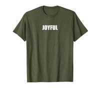 Joyful T-Shirt, Men, Olive, XXL