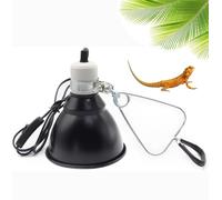 Joyfulife Reptile Lamp Bulb Fixture 5.5 Inch Deep Dome with Switch - Ideal for 300W Heat Lamp Bulbs, Compatible withUVA/UVB Heat Bulbs, Supports Up to 300 Watts