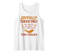 Joyfully Torah Only - Yom Teruah Scripture Design Tank Top