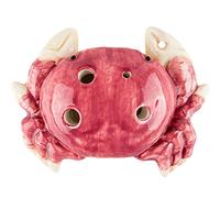 JOYGOOD Ocarina, 6-Hole SC Tile, Cartoon Traditional Flute, Crab-Shaped Wind Instrument, Gifts for Friends Or Sons and Daughters (Color : Red, Size : 6 Hole-SC)