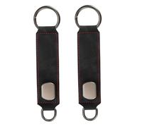 Joygoodta 2Pcs Car Seat Hooks, Universal Leather Bag Hook with Alloy Head, Wear-Resistant Hanging Seatback Organizer Car for Headrest, Purse, Black Storage