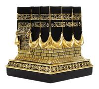 Joygoodta 5x4 Ramadan Decor, Resin Kaba Replica Islamic Decorations for Home, Desk, Muslim Home & Table Decor