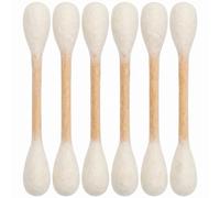 Joygoodta 6Pcs Giant Q Tip Cat Toys, Catnip Cotton Swab Toy for Indoor Cats, Interactive Plush Cat Toys, Beige, 15 cm