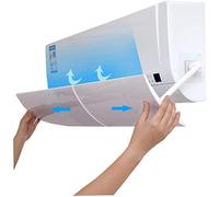 Joygoodta Air Conditioner Deflector Retractable Air Vent Deflector Adjustable Conditioner Shield No-Drill Shield for Wall-Mount Vent