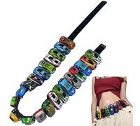 Joygoodta Car Belt Y2k Retro 2000s Toy Car Y2k Belt for Women Girls Teens Streetwear Goth Emo Clos Grunge Accessories