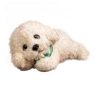 Joygoodta Dog Stuffed Animal, Cute Soft Poodle Plush Toy, White | Realistic Poodle Look, Soft Skin-Friendly Plush, Great for Children, Women, Elderly at Christmas and Birthday