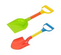 Joygoodta Kids Snow Shovel Set Plastic Sand Scoop Gardening Toys with Handle Random Color 2PCS Kids Sand Scoop