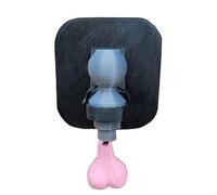 Joygoodta Trailer Ball Cover, 2x2 Inch 3D Truck Hitch Ball Cover with Tiny Nut for Square Receivers, Truck Hitch Funny for Adding a Bit of Fun to Your