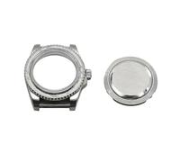 JOYHAPPST 40mm Stainless Steel Watches Case Sapphire Glass Parts Fit Nh35a Nh36a Movement No Date Window Soli