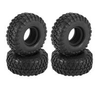 JOYHAPPST 4pcs 1.9 Inch Rubber Tyre 1.9 Wheel Tires 118x48mm for 1/10 Rc Crawler Traxxas Trx4 Axial Scx10 900
