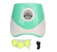 JOYHAPPST Dog Automatic Ball Launcher Rechargeable 3 Modes Interactive Pet Ball Thrower for Indoor Outdoor Green