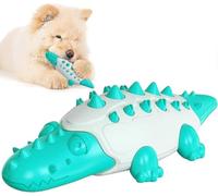 JOYHAPPST Durable Rubber Chew Toy For Aggressive Chewing, Crocodile Toy For Teeth Training And Cleaning