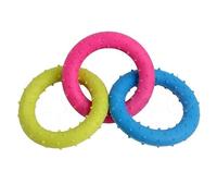 JOYHAPPST Pet Dog Puppy for Cat Rubber Dental Teeth Chew Bone for Play Training Fetch Fun