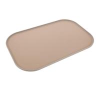 JOYHAPPST Pet Feeding Mat with Raised Edges Silicone Dog Cat Bowl Mat for Food and Water