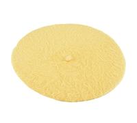 JOYHY Women's Fluffy Solid Classic French Style Beret Beanie Hat Yellow