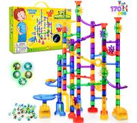 JOYIN 170Pcs Marble Run Premium 12.7 cm x 7.62 x 17.78 cm, Multicolored