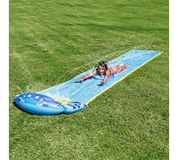 JOYIN 19.2ft x 35.5in/585.2*90.1cm Slip and Slide Water Slide with 1 Bodyboard, Summer Toy with Build in Sprinkler for Backyard and Outdoor Water Toys Play
