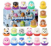 JOYIN 20 PCS Slow Rising Squishy Toys, Squeeze Toys Fidget Toys Animal Toys Stress Ball for Boys and Girls Party Bag Fillers for Kids Classroom Prizes Kids Birthday Party Favors Goodie Bag Stuffers