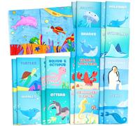JOYIN 24Pcs Ocean Colouring Books for Kids, Bulk Sea Animal Mini Colouring Activity Books for Party Favors Birthday Party Gifts, Classroom Goodie Bags Stuffers Boys Girls