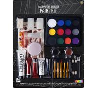 JOYIN 36 Pcs Halloween Face Paint Kit Makeup Set for Body Painting Party Cospla