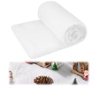 JOYIN 3x8 Ft Christmas Snow Blanket Roll, Thick White Soft and Artificial Snow Blankets for Christmas Decor, Holiday Tree Decor, Xmas Home Decoration, and Winter Displays