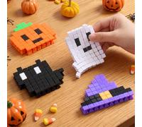 JOYIN 4 Pcs Halloween 3D Printed Toys, 3D Printed Toys Halloween, Stress Relief Halloween Toy Set, Halloween Party Favors for Kids, Halloween Prizes for Kids Classroom