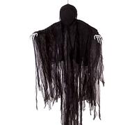 JOYIN 63” Halloween Decorations Outdoor Grim Reaper,Dark Faceless Hanging Ghost Decor in Black Horror Robe for Halloween Yard Tree Graveyard Hanging Decorations Haunted House Outside Decor
