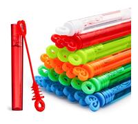 JOYIN 72 pcs 10cm Mini Bubble Wands, Bubbles Party Bag Fillers, Bubble Tube, Mini Bubble wands multipack for Kids, Wedding bubbles Engagement Anniversary Classroom Party Favors Gift, Game prizes