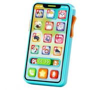 JOYIN Baby Toys 6-12 Months - Cell Phone with 4 Game Modes & 50+ Music and Learning Phrases, Educational Toys for Toddlers 1-3, Kids Pretend Toy Phone Birthday Gifts for Girls Boys Age 1 2 3 Year Old