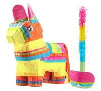JOYIN Cinco De Mayo Donkey Pinata for Kids Birthday Party for Fun Fiesta Taco Party Supplies, Luau Event Photo Props, Mexican Theme Decoration, Carnivals Festivals, Taco Tuesday Event