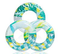 JOYIN Pool Inflatable Pool Floats 82.5cm (3 Pack), Fruit Pool Tubes, Pool Toys for Swimming Pool Party Decorations
