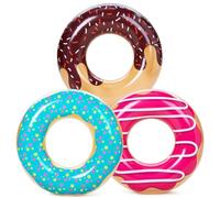 JOYIN Pool Inflatables Swimming Rings 82.5cm (3 Pack), Rubber Ring for Kids and Adults,Pool Inflatables for Adults, Fruit Inflatable Pool Floats for Swimming Pool Party Decorations
