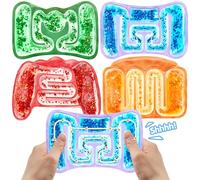 JOYIN Sensory Toys for Kids, Autism Sensory Tubes Soft Toys for Kids, Autism Hyperactivity Stress Reliever Classroom Party Souvenirs