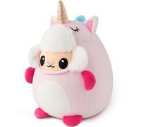JOYIN Unicorn Animal Plush Pillow Toy 8" Unicorn Plushies Pillow Soft Stuffed Cushion for Kids Christmas Birthday Valentine's Gift