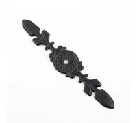 Joyindecor 10 Pack Cabinte Hardware Knob Back Plates, 4.7 Inch Length and 0.9 Inch Width, Zinc Alloy Backplates for Drawer Knobs Dresser Knobs (Black)