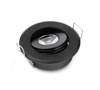 JOYINLED Pack of 10 Mini 3W Led Spot Light Black Recessed Led Ceiling Light for Home Cabinet