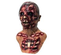JoyinTcos Halloween Scary Zombie Mask, Creepy Walking Dead Biochemical Monster Cosplay Face Masks, Halloween Horror Cosplay Bloody Party Props Adult