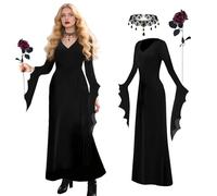 JoyinTcos Renaissance Costume Women's Gothic Steampunk Gothic Dresses Medieval Dress for Carnival Halloween Party