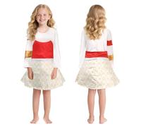 JoyinTcos Zombies Girls Costume Children's Zombie High School Costume Halloween High School Cheerleader Costume Outfit Party Suit