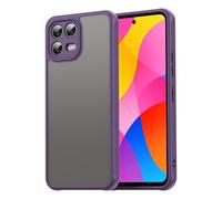 Joyinteng for T-Mobile REVVL 8 Pro/T Phone 3 Pro Case, Slim Sturdy Phone Case Non-Fingerprint/Scratch Hybrid Matte Translucent Hard PC Back Soft TPU Bumper Daily Protection-Purple