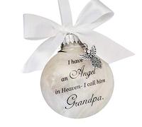 Joyivike I Have An Angel In Heaven Christmas Bauble Ornament Christmas Memorial Baubles Personalised Mum Dad Son Daughter Wife Husband Hanging Decorations