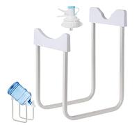 Joyivike Water Dispenser Stand 3-5 Gallon Water Bottle Stand Non-Slip Drinking Water Cooler Rack with Reusable Spout, Compatible with 55mm Diameter Non-Threaded Water Bottle Mouth