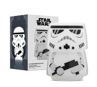 JoyJolt Character Stackable Star Wars Drinking Glasses - 8oz Stormtrooper Set of 2 with Head and Body - Fun Glass Tumblers - Star Wars Merchandise for Bar or Kitchen