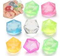 JoyJoyful 4 Pack Squishy Dumpling Toy, Stress Balls for Adults Kids, Squishy Fidget Toys, Mystery Dumplings Squishy Squeeze Ball Squishy Ball, Stress Balls Anxiety Relief (B)