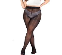 JoyJoyLing Women’s Plus Size Shiny Tights Ultra Glossy Sheer Tights Run Resistant Super Stretch Pantyhose