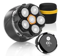 JoyKoi Head Shavers for Men, 2026 Upgraded 6D Flexible Head Shavers for Bald Men, IPX8 Waterproof Wet/Dry Rotary Electric Shaver with LED Display, Travel Lock & USB-C Charging Bald Razor