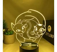 JoyLamp Tikki & Plagg from Miraculous - Official Collection x Miraculous - Lamp 3D Miraculous