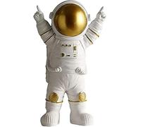 Joylern Spaceman Statue Astronaut Figurine Resin Spaceman Model Ornament Astronaut Sculpture for Home Office Desktop Tabletop Decoration - Gold Victory