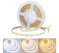 JOYLIT 24V COB CCT LED Strip Light 16.4FT/5M 640LEDs/M 2700K-6000K, UL Listed PRO CRI 92+ 90W Dimmable Warm to Cool Tunable Light Strip
