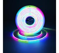 JOYLIT 24V COB LED Strip RGBWIC 10M, WS2811 Addressable RGB + 4000K Natural White Color Chasing Flexible Tape Light, 784LEDs/M High Density Uniform SPI LED Strip for Indoor Decoration (Light Only)